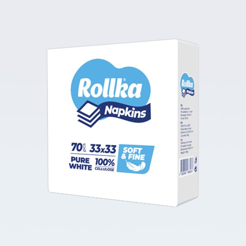 Салфетки Rollka – Бели